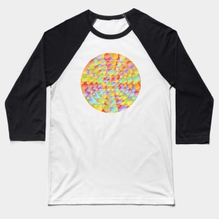 Rainbow Bubbles Baseball T-Shirt